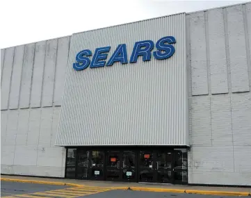  ?? PHOTO D’ARCHIVES, VINCENT LARIN ?? Sears a cessé ses activités au Canada le 14 janvier dernier, au terme d’une lente agonie.