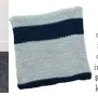  ??  ?? From top: Marle chunky knitted throw in Grey, $129.95; Fine check jacquard throw in Stone and Charcoal, $129.95; Stripe chunky knitted throw in Navy and Light Grey, 169.95.