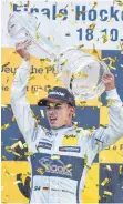  ?? FOTO: DPA ?? Glorreiche Zeiten – 2015 holte Pascal Wehrlein den DTM-Titel.