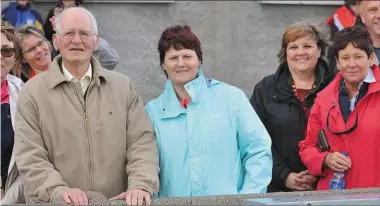  ?? Pictures: Ken Finegan ?? Members of the Melia family Ann, Mauretta, Joe, Martha and Detta at the Stephen Melia 7’s tournament held in Cluskey Park.