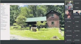  ?? IMAGE FROM SCREENSHOT ?? Fernbrook Lodge in : Coventry Woods Park is getting new siding.