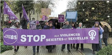 Près de 300 personnes contre les violences sexistes et sexuelles ...