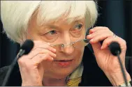  ?? REUTERS ?? Presidenti­al hopeful Donald Trump says Federal Reserve chairwoman Janet Yellen, pictured, should be ashamed of herself.