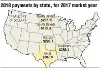  ??  ?? Arkansas Democrat-Gazette SOURCE: USDA