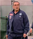  ?? LAPRESSE ?? Maurizio Sarri, 59 anni