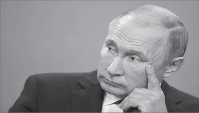  ?? MOSCOW
-REUTERS ?? Russian President Vladimir Putin is unlikely to authorize a major stimulus plan.