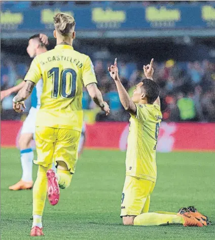  ?? FOTO: EFE ?? Carlos Bacca celebra su gran gol en los inicios de la segumda mitad El ariete colombiano lanzó un obús imparable para el ‘Pichu’ Cuéllar