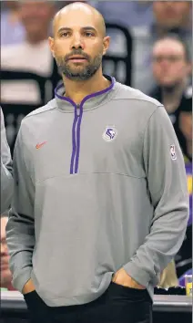  ?? Getty Images ?? FROM KINGS TO KINGS COUNTY: Jordi Fernandez, a Kings assistant, is set to take over the Nets’ head coaching gig, The Post confirmed Monday night.