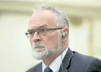  ?? ADRIAN WYLD/THE CANADIAN PRESS ?? Auditor general Michael Ferguson waits to appear before the Public Accounts committee in Ottawa on Tuesday.
