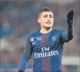  ?? FOTO: MD ?? Marco Verratti, objeto de deseo de Mourinho