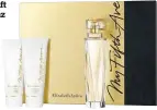  ??  ?? New Elizabeth Arden My Fifth Avenue 100ml fragrance set, RRP $109.