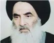  ??  ?? Ayatollah Ali Al Sistani