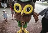  ?? Margaret Thomas / Washington Post ?? Woodsy Owl is one of the most famous owl characters, but he’s a great horned owl.