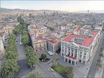  ?? ROSER VILALLONGA / ARCHIVO ?? En la imagen, la fundición de cañones, en el principio de la Rambla