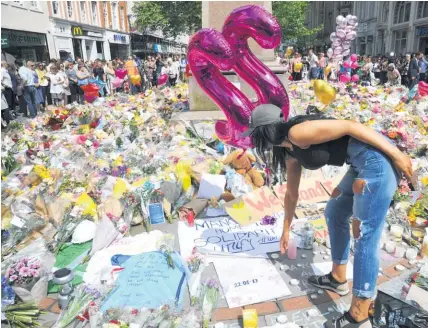  ?? AP ?? The aftershock of the Manchester attack has rippled through the world.