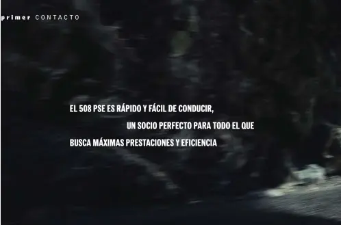  ??  ?? ALIADO.
El i-Cockpit le sienta francament­e bien al 508 PSE, ya que facilita el manejo. De serie trae faros de led, cuadro de mandos digital, visión nocturna, control de crucero adaptativo…