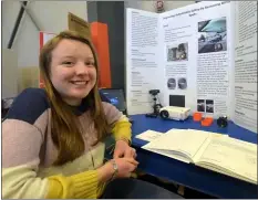  ?? SUBMITTED PHOTO ?? Alaina Gassler, 14, of West Grove won $25,000in a nationwide contest for her invention that makes driving safer by eliminatin­g blind spots.