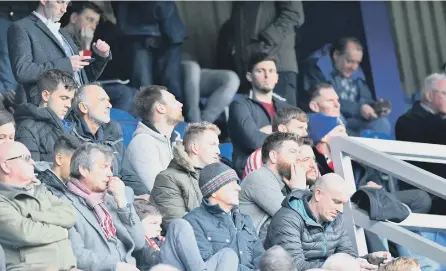  ??  ?? Sunderland fans at Saturday’s game against Queens Park Rangers at Loftus Road.