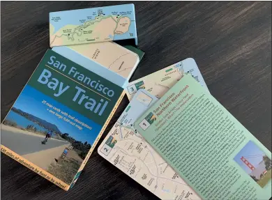  ?? SAN FRANCISCO BAY TRAIL ?? With 25 map cards, this guide to the San Francisco Bay Trail provides limitless weekend adventures.