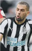  ??  ?? Magpie debutant Islam Slimani.