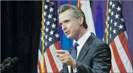  ?? GOV. GAVIN NEWSOM Rich Pedroncell­i Associated Press ?? delivers his annual State of the State address in 2022.