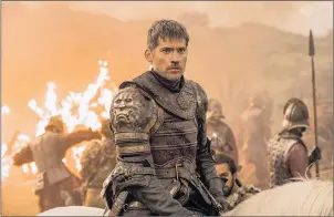  ?? AP PHOTO ?? Although viewership is down, Canadians are still watching “Game of Thrones.’’ This image released by HBO shows Nikolaj Coster-Waldau as Jaime Lannister in an episode of “Game of Thrones” which aired Aug. 6.