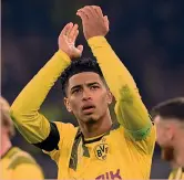  ?? AFP ?? Rimpianto Jude Bellingham, 19 anni, ha perso la Bundesliga all’ultimo turno con il Borussia Dortmund