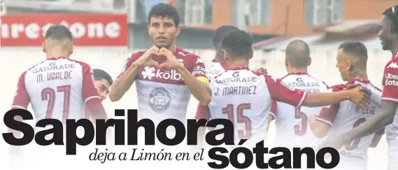  ?? Johan Venegas puso la estocada en el ocaso del juego. Saprissa/La República ??