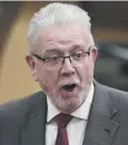  ??  ?? 0 Mike Russell says Holyrood is being ignored