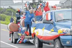  ??  ?? There will a loud and colourful display of Acadian Pride during the Tintamarre in Clare on Aug. 15.