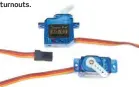  ?? ?? Servos used in radio control models are gaining in popularity with railway modellers for numerous applicatio­ns including animated level crossing gates and barriers; signals and turnout actuation.