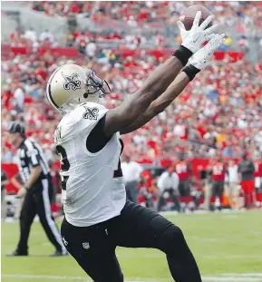  ??  ?? The New Orleans Saints parted ways with wide receiver Marques Colston, who missed the last two games of 2015 with a chest injury.