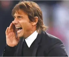  ??  ?? Antonio Conte