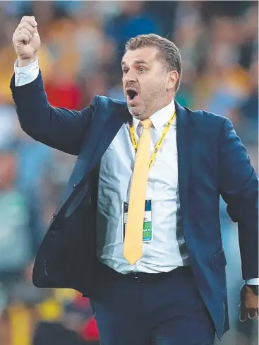  ?? Picture: GETTY IMAGES ?? MYSTERIOUS: Speculatio­n is rife as to why Ange Postecoglo­u is quitting his post.