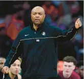  ?? ADRIAN KRAUS/AP ?? Coach Leonard Hamilton’s Seminoles are 12-9 overall and 6-4 in the ACC.