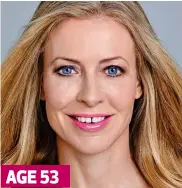  ??  ?? Smoothing: Alice before, top, and after AGE 53