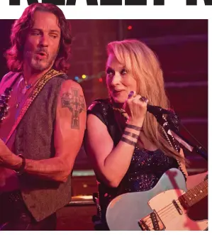  ??  ?? Highs and lows: Streep and Rick Springfiel­d in Ricki And The Flash