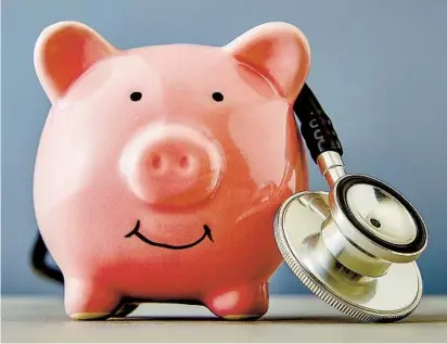  ?? GETTY IMAGES ?? Health savings accounts can help you save tax-deductible cash toward future medical costs.