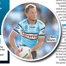  ?? ?? Matt Moylan.