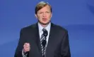 ?? Photograph: Kevin Dietsch/UPI/Alamy ?? Jim Messina speaking at the 2012 Democratic national convention in North Carolina.