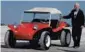 ?? PHOTO: VOLKSWAGEN ?? Bruce Meyers, now 94, used the framework of the Volkswagen Beetle to create the Manx buggy. The company has been sold to another that wants to build new Manx vehicles.