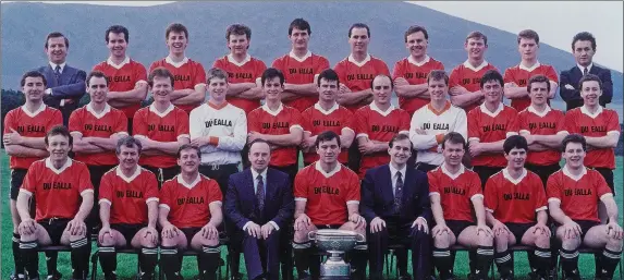  ??  ?? Members of the 1990/91 Duhallow county championsh­ip team such as Jerry Pat O’Leary are featuring on the Duhallow GAA podcast Crossing the Line.