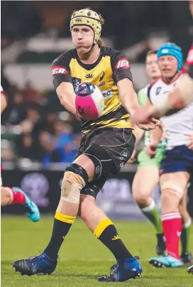  ??  ?? Ben Grant playing for the Force. Picture: Paul Kane/Getty Images