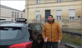  ??  ?? Ex-Francilien, Andy est passé du « RER au train, toutes les trois heures ».