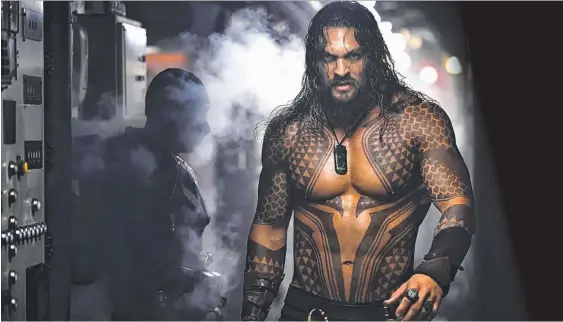  ?? Picture: ENTERTAINM­ENT WEEKLY ?? Jason Mamoa as Aquaman, which was filmed on the Gold Coast, and (below) Dora The Explorer – which could be our next blockbuste­r.