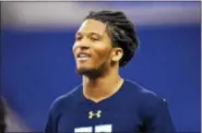  ?? GREGORY PAYAN - THE ASSOCIATED PRESS ?? The Eagles selected Washington defensive back Sidney Jones in the second round of the NFL Draft Friday.