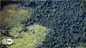  ??  ?? Murubila, selva tropical deforestad­a en Nicaragua.
