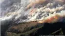  ??  ?? Wildfires in California in 2020