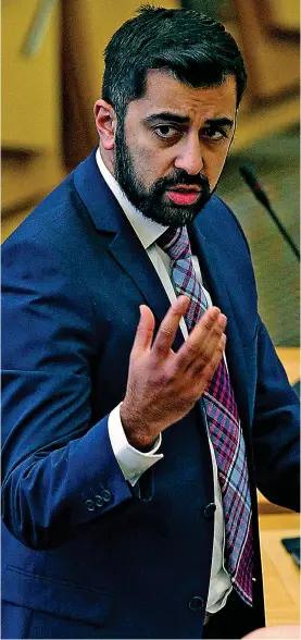  ??  ?? Forced to step up security: Transport Minister Humza Yousaf