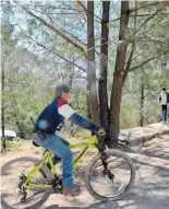  ?? / LUIS LUÉVANOS. ?? Hay paseos en bicicleta.